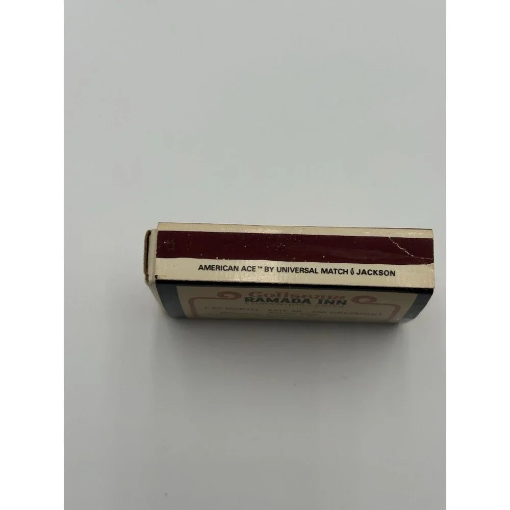 Vtg  Matchbook Box Cover Colliseum Ramada Inn Convention Center Jackson, MS